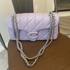 Lavender Coach Quilted Tabby 26